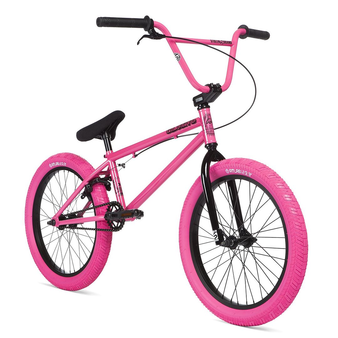 pink bmx